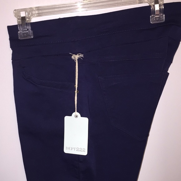 Navy Jeggings - Picture 2 of 2
